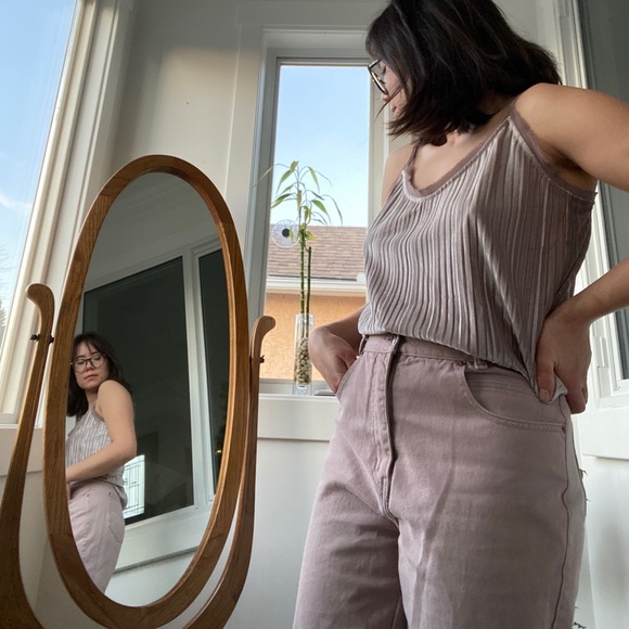 Satin tank top - Picture 3 of 6